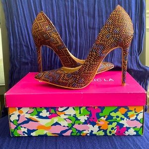 Shoe Republic LA Multicolored High Heels